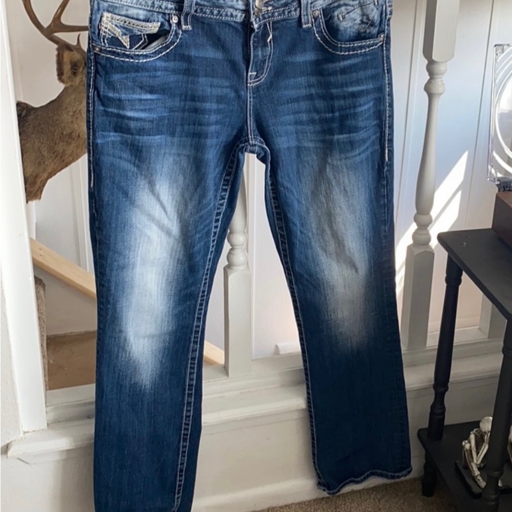 Vigoss mid rise Dallas slim boot jeans 15/16